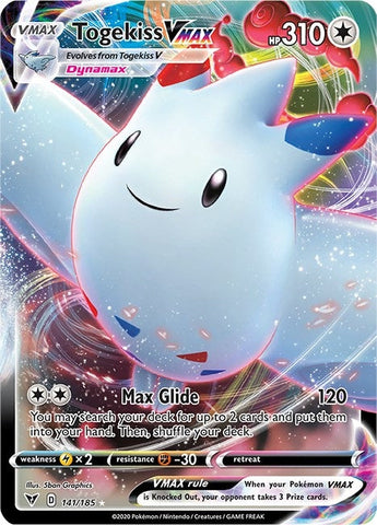 Image for Togekiss VMAX (141/185) (SWSH04: Vivid Voltage) - Pokemon