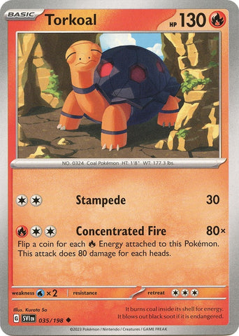 Image for Torkoal (035/198) (SV01: Scarlet & Violet Base Set) - Pokemon