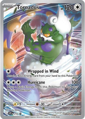 Image for Tornadus - 210 (210) (SV: Scarlet & Violet Promo Cards) - Pokemon