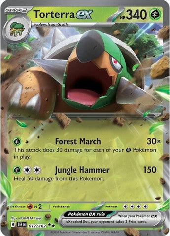 Image for Torterra ex (012/162) (SV05: Temporal Forces) - Pokemon