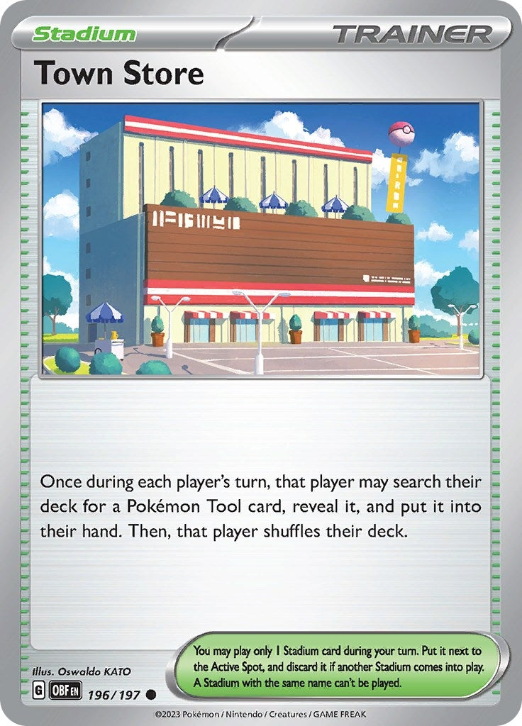 Image for Town Store (196/197) (SV03: Obsidian Flames) - Pokemon