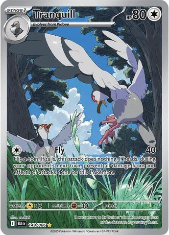 Image for Tranquill (149/086) (SV: Black Bolt) - Pokemon