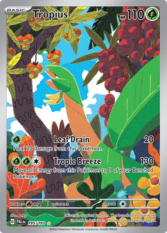 Image for Tropius (195/193) (SV02: Paldea Evolved) - Pokemon