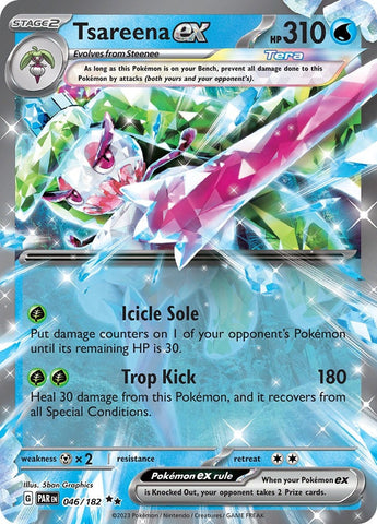 Image for Tsareena ex (046/182) (SV04: Paradox Rift) - Pokemon