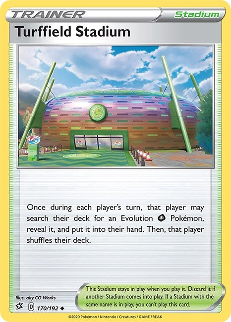 Image for Turffield Stadium (170/192) (SWSH02: Rebel Clash) - Pokemon