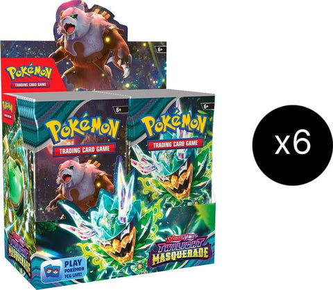 Image for Twilight Masquerade Booster Box Case - Pokemon