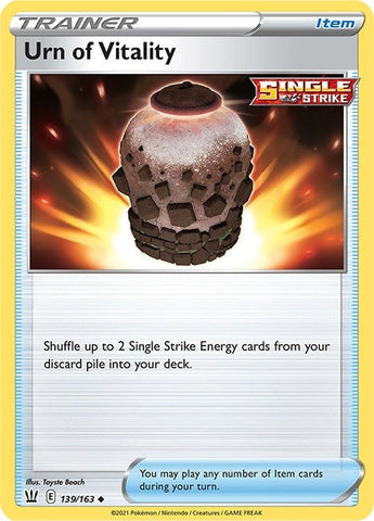 Image for Urn of Vitality (139/163) (SWSH05: Battle Styles) - Pokemon