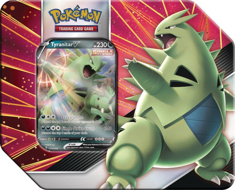 Image for V Strikers Tin [Tyranitar V] - Pokemon