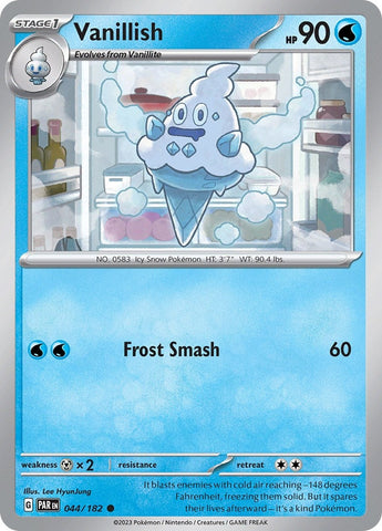 Image for Vanillish (044/182) (SV04: Paradox Rift) - Pokemon
