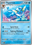 Image for Vaporeon (134/165) (SV: Scarlet & Violet 151) - Pokemon