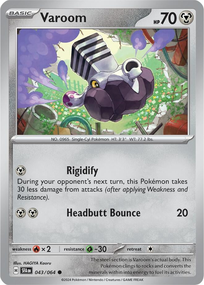 Image for Varoom (043/064) (SV: Shrouded Fable) - Pokemon