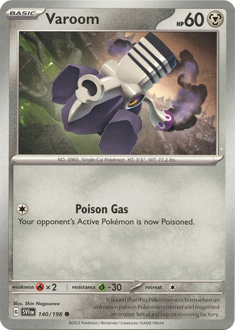 Image for Varoom (140/198) (SV01: Scarlet & Violet Base Set) - Pokemon