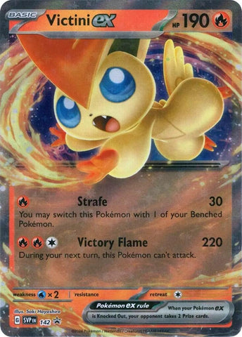 Image for Victini ex - 142 (142) (SV: Scarlet & Violet Promo Cards) - Pokemon