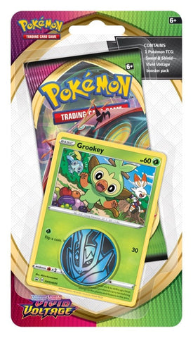 Image for Vivid Voltage Single Pack Blister [Grookey] - Pokemon