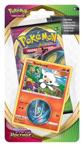 Image for Vivid Voltage Single Pack Blister [Scorbunny] - Pokemon