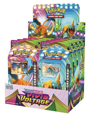 Image for Vivid Voltage Theme Deck Display - Pokemon