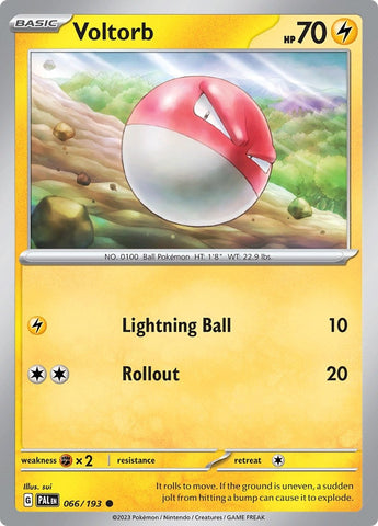 Image for Voltorb (066/193) (SV02: Paldea Evolved) - Pokemon