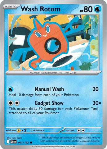 Image for Wash Rotom (061/182) (SV10: Destined Rivals) - Pokemon