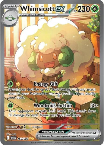Image for Whimsicott ex (165/086) (SV: White Flare) - Pokemon