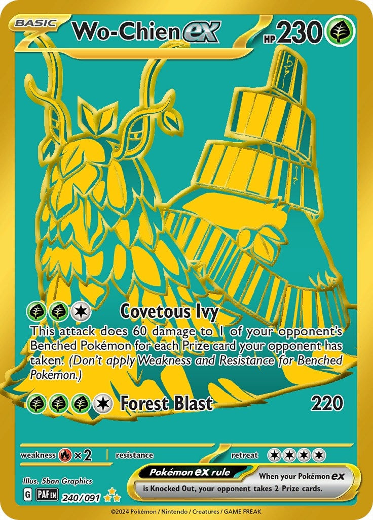 Image for Wo-Chien ex (240/091) (SV: Paldean Fates) - Pokemon