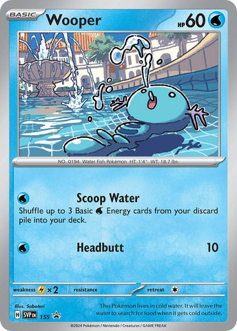 Image for Wooper - 155 (155) (SV: Scarlet & Violet Promo Cards) - Pokemon