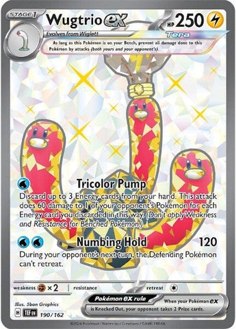 Image for Wugtrio ex (190/162) (SV05: Temporal Forces) - Pokemon