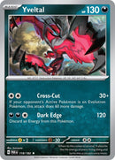 Image for Yveltal (118/182) (SV04: Paradox Rift) - Pokemon