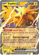 Image for Zapdos ex - 049 (049) (SV: Scarlet & Violet Promo Cards) - Pokemon