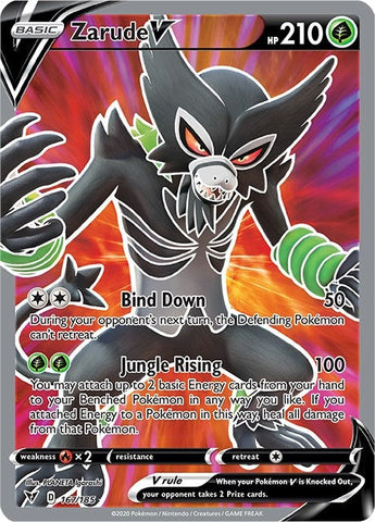 Image for Zarude V (Full Art) (167/185) (SWSH04: Vivid Voltage) - Pokemon