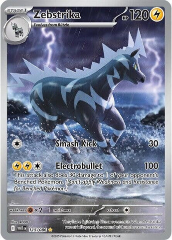 Image for Zebstrika (115/086) (SV: White Flare) - Pokemon