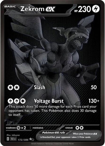 Image for Zekrom ex (172/086) (SV: Black Bolt) - Pokemon