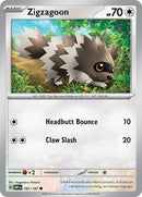 Image for Zigzagoon (167/197) (SV03: Obsidian Flames) - Pokemon