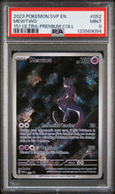 MEWTWO - 151 SV BLACK STAR PROMO - PSA 9 Pokemon Single