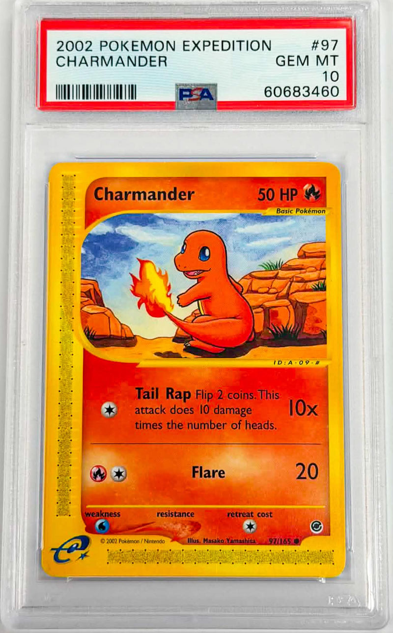 CHARMANDER - EXPEDITION - PSA 10