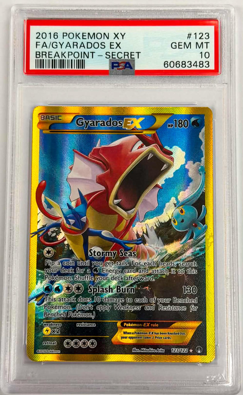 GYARADOS EX - BREAKPOINT - SECRET - PSA 10