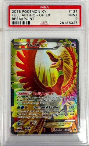 HO-OH EX - BREAKPOINT - PSA 9 POKEMON Single