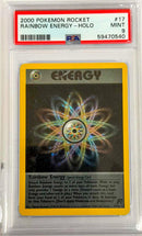 RAINBOW ENERGY - HOLO - ROCKET - PSA 9