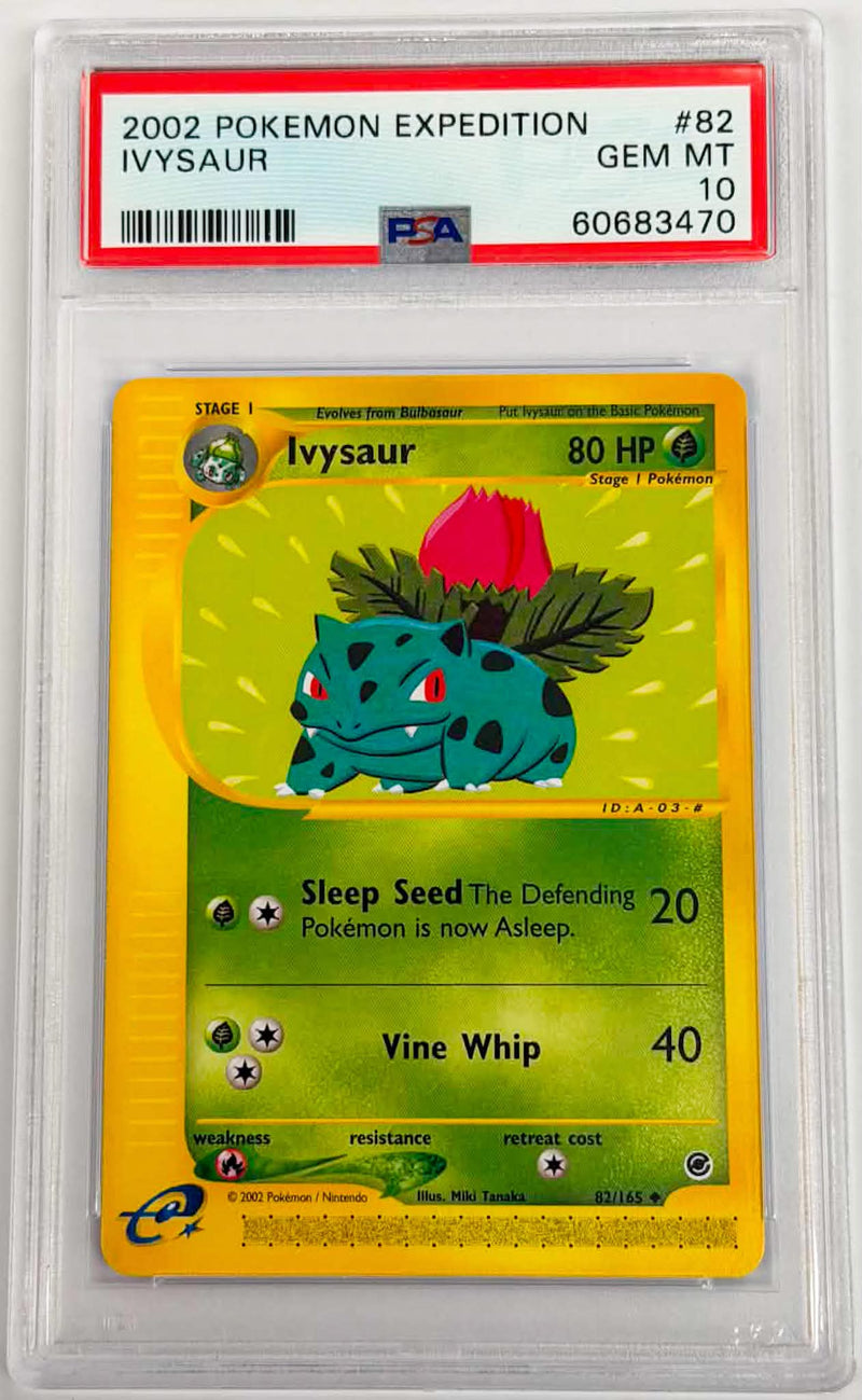 IVYSAUR - EXPEDITION - PSA 10
