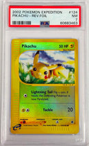 PIKACHU - REVERSE HOLO - EXPEDITION - PSA 7 POKEMON Single